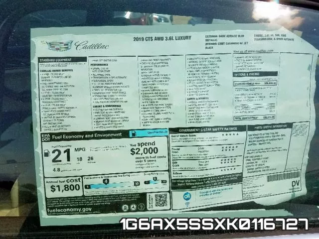 1G6AX5SSXK0116727 фото 10