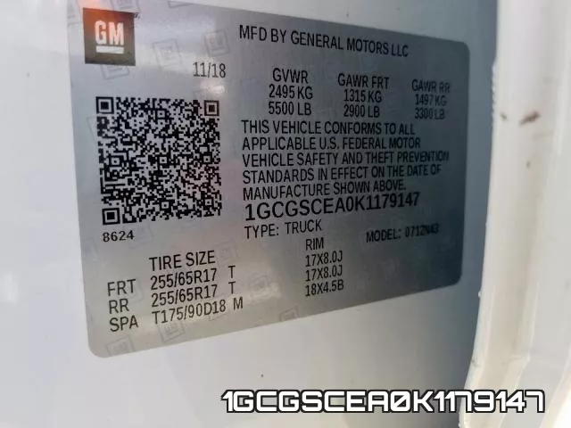 1GCGSCEA0K1179147 фото 2