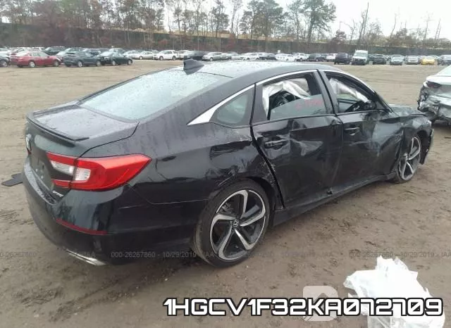 1HGCV1F32KA072709 фото 5