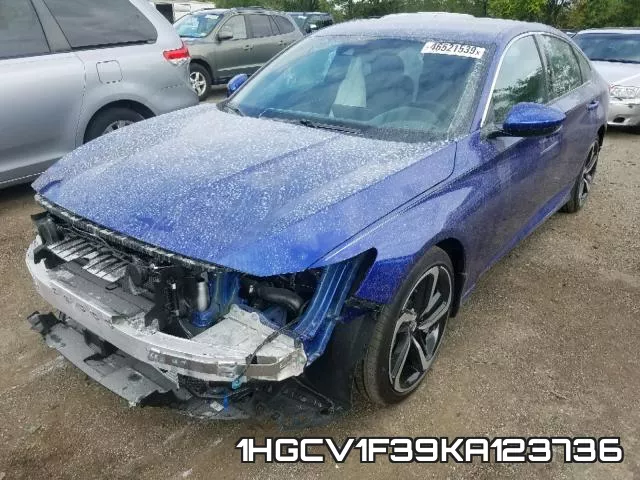 1HGCV1F39KA123736 фото 3