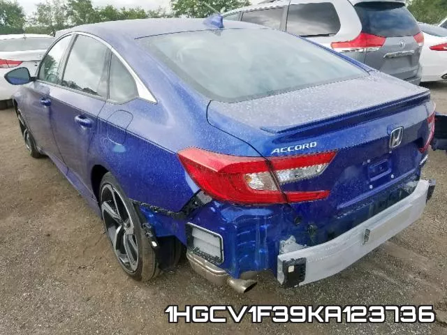 1HGCV1F39KA123736 фото 4