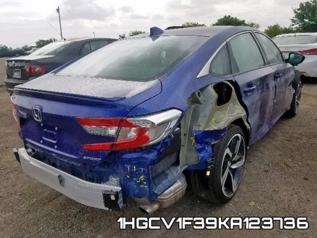 1HGCV1F39KA123736 фото 5