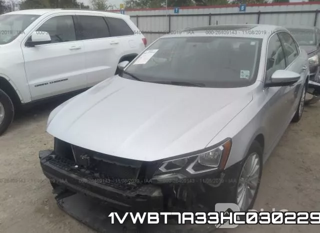 1VWBT7A33HC030229 фото 3