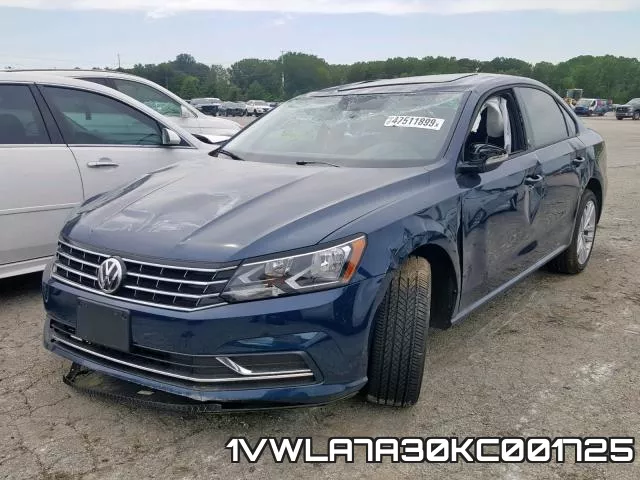 1VWLA7A30KC001725 фото 3
