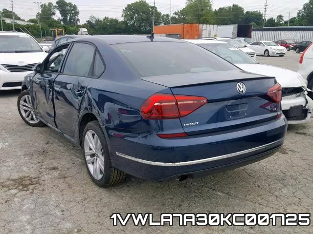 1VWLA7A30KC001725 фото 4