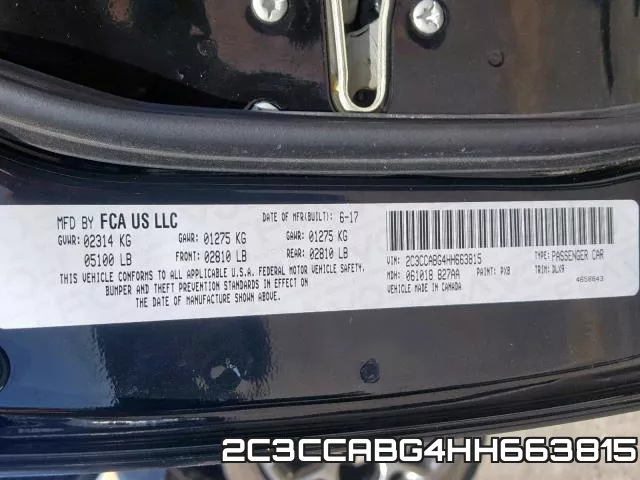2C3CCABG4HH663815 фото 2