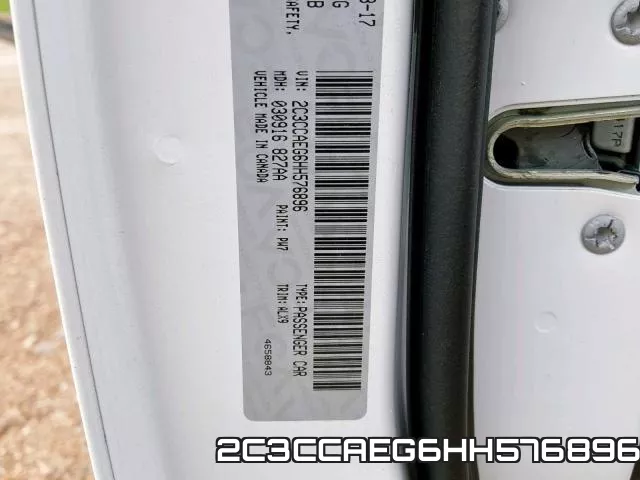 2C3CCAEG6HH576896 фото 2