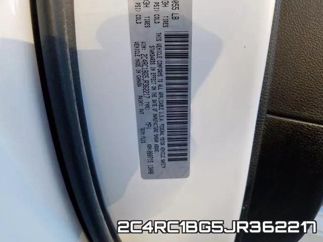 2C4RC1BG5JR362217 фото 2