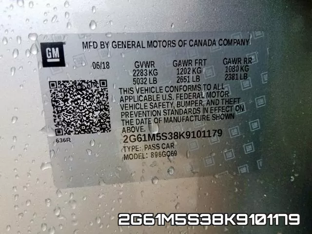 2G61M5S38K9101179 фото 2