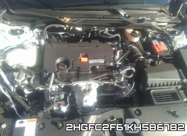 2HGFC2F61KH586782 фото 2