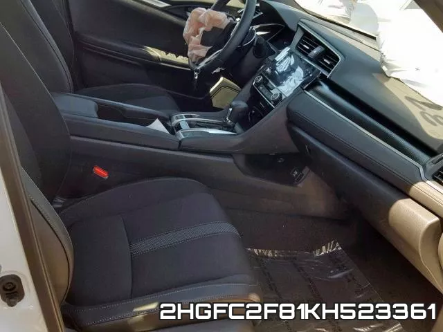 2HGFC2F81KH523361 фото 6