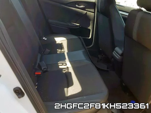 2HGFC2F81KH523361 фото 7