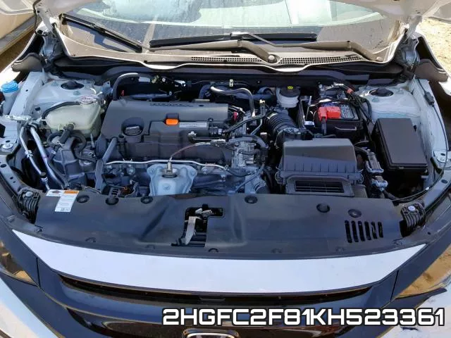 2HGFC2F81KH523361 фото 8