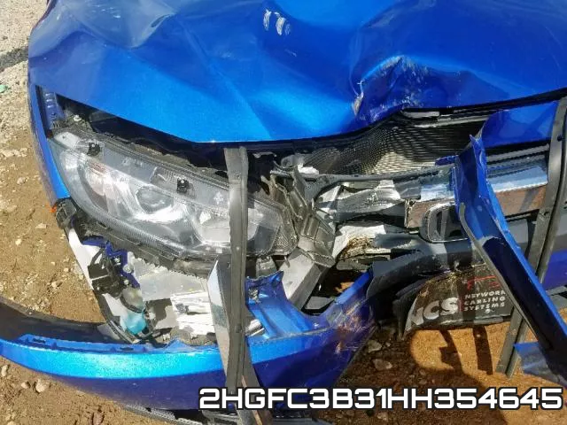 2HGFC3B31HH354645 фото 10