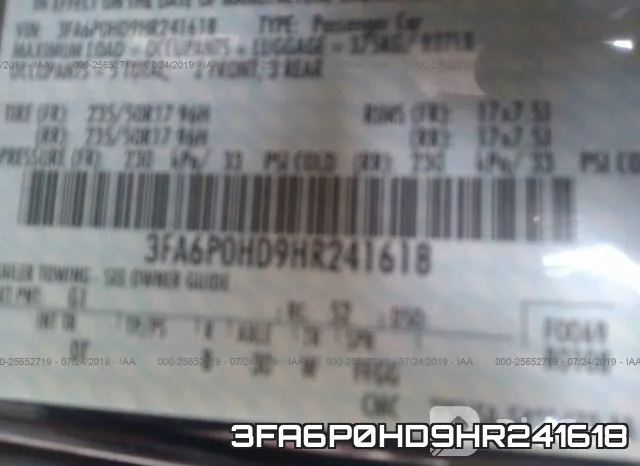 3FA6P0HD9HR241618 фото 10
