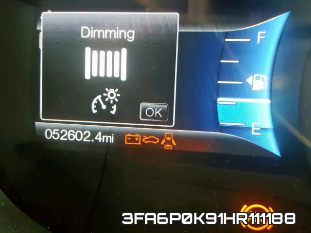 3FA6P0K91HR111188 фото 9