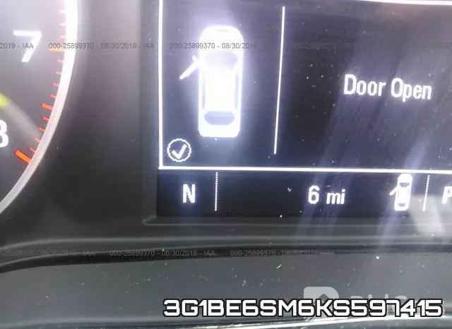 3G1BE6SM6KS597415 фото 8