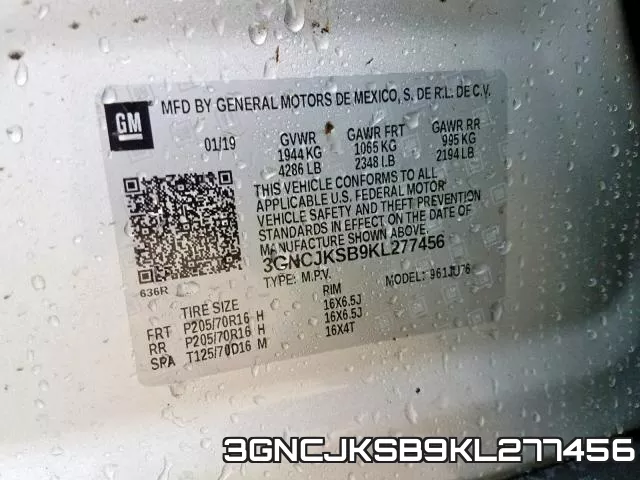 3GNCJKSB9KL277456 фото 2