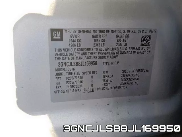 3GNCJLSB8JL169950 фото 2