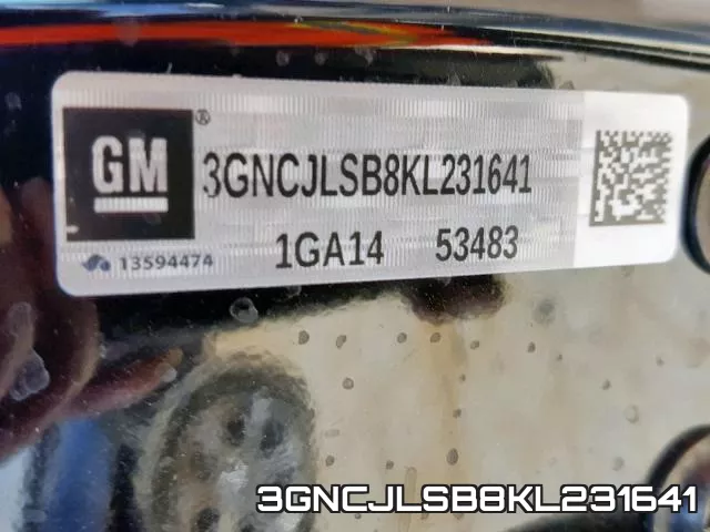 3GNCJLSB8KL231641 фото 2