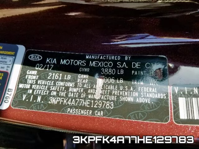 3KPFK4A77HE129783 фото 2