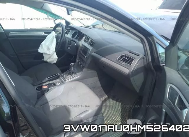 3VW017AU0HM526402 фото 6