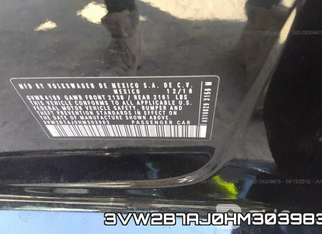3VW2B7AJ0HM303983 фото 10