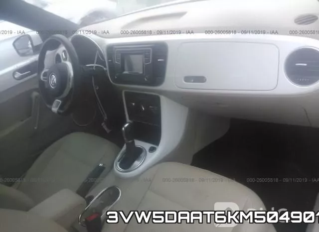 3VW5DAAT6KM504901 фото 6