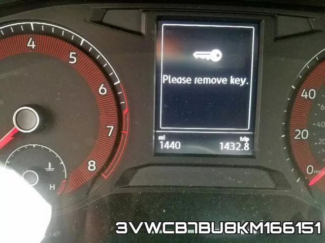 3VWCB7BU8KM166151 фото 9