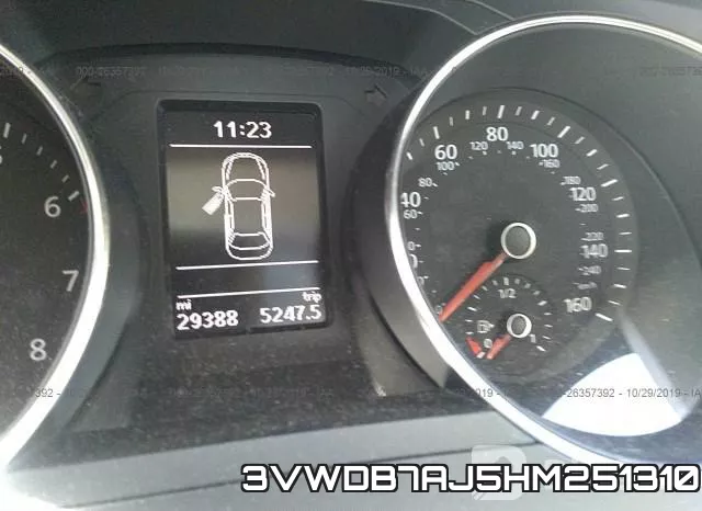 3VWDB7AJ5HM251310 фото 8