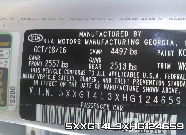 5XXGT4L3XHG124659 фото 10