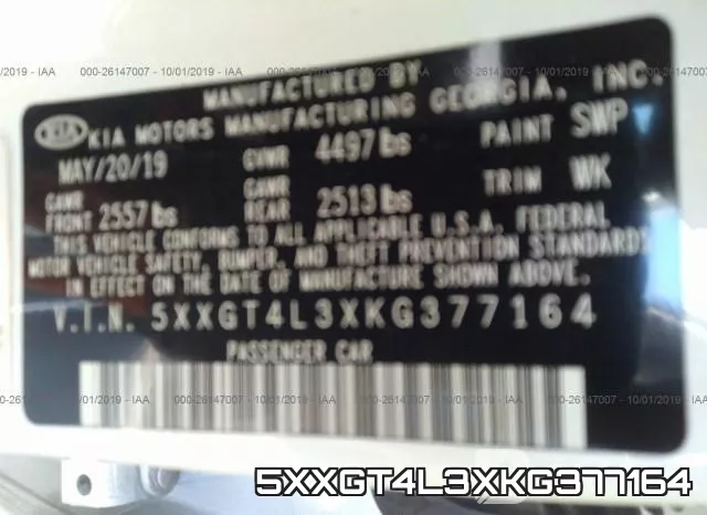 5XXGT4L3XKG377164 фото 10