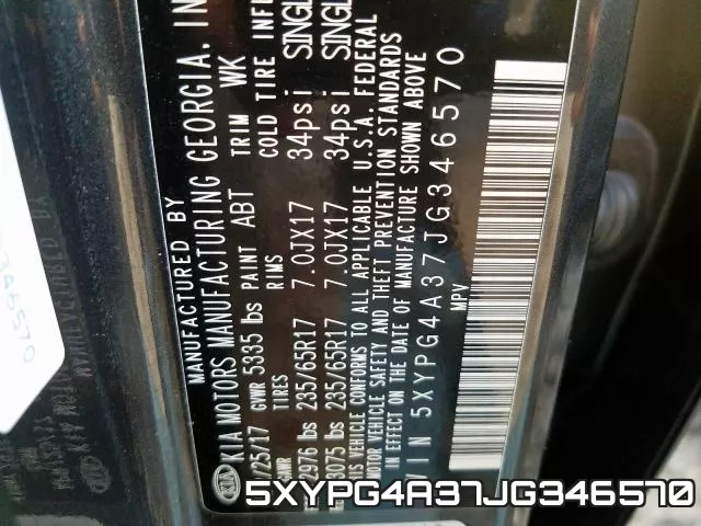 5XYPG4A37JG346570 фото 2