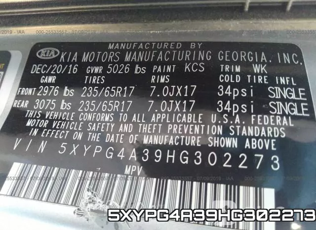 5XYPG4A39HG302273 фото 10