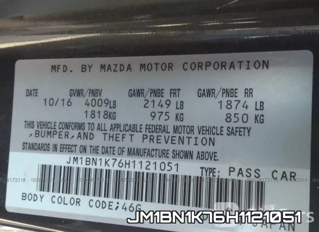 JM1BN1K76H1121051 фото 10