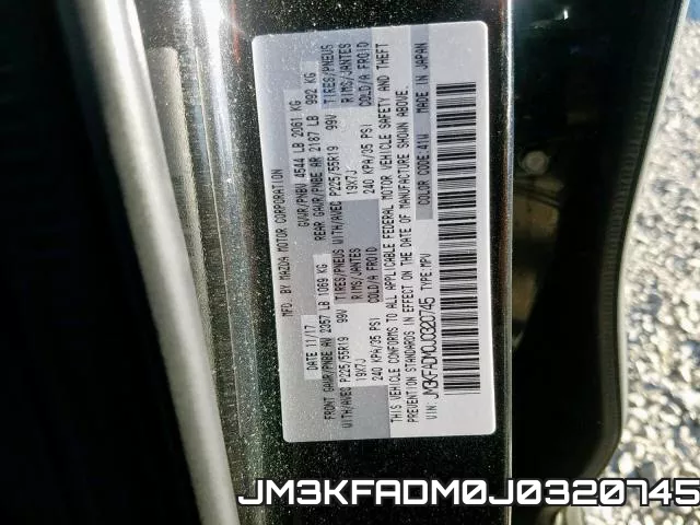 JM3KFADM0J0320745 фото 2