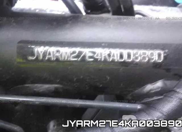 JYARM27E4KA003890 фото 2