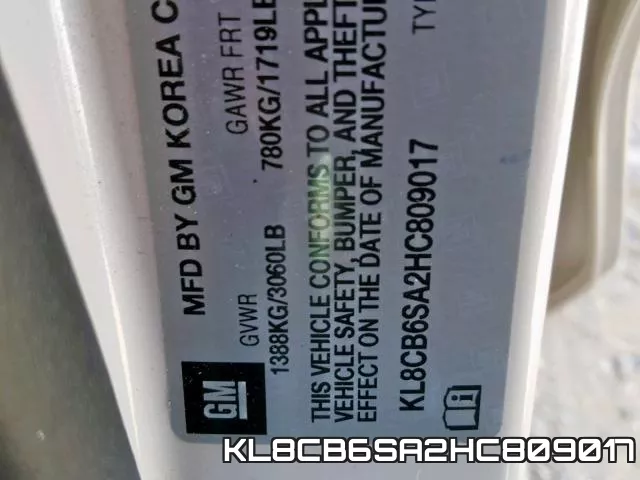 KL8CB6SA2HC809017 фото 2