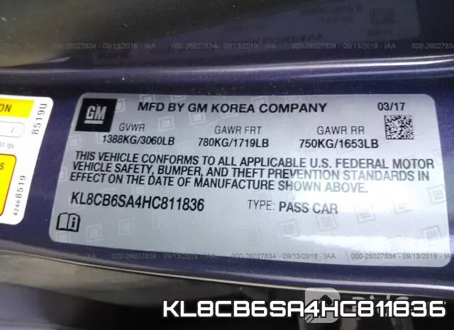 KL8CB6SA4HC811836 фото 10