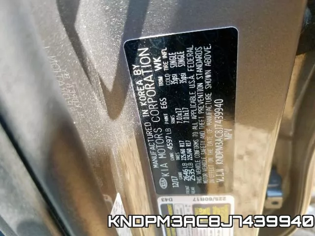 KNDPM3AC8J7439940 фото 2