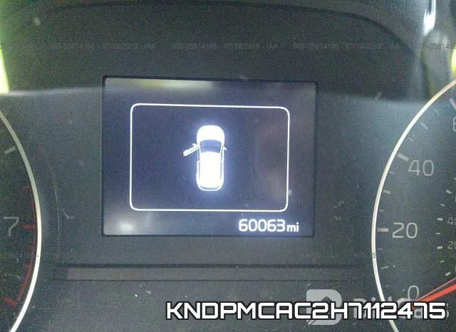 KNDPMCAC2H7112475 фото 8