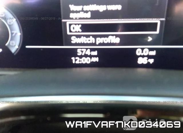 WA1FVAF17KD034069 фото 7