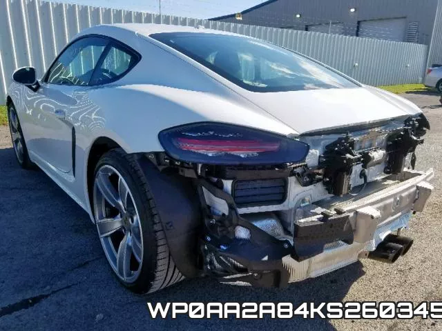 WP0AA2A84KS260345 фото 4