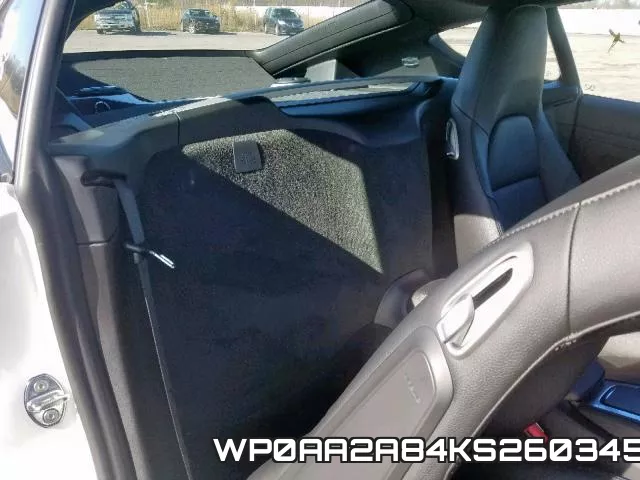 WP0AA2A84KS260345 фото 7