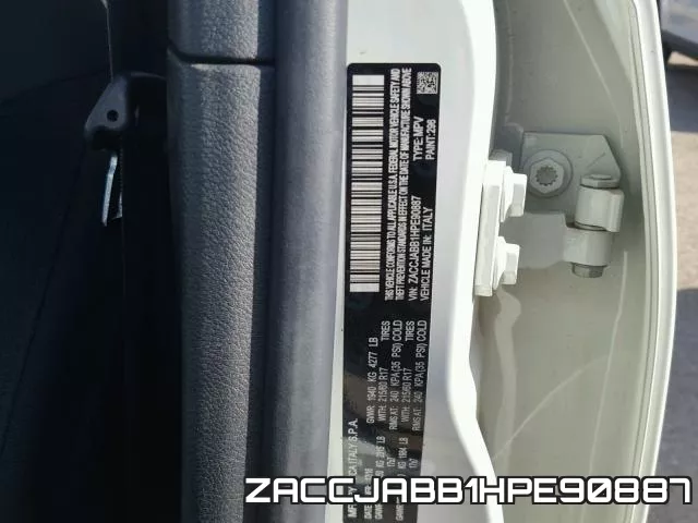 ZACCJABB1HPE90887 фото 2
