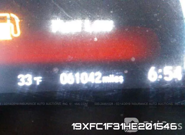 19XFC1F31HE201546 фото 8