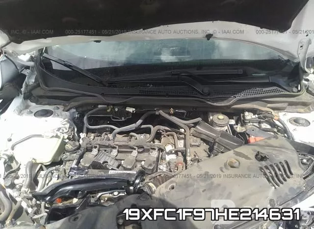 19XFC1F97HE214631 фото 2