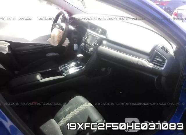 19XFC2F50HE037083 фото 6