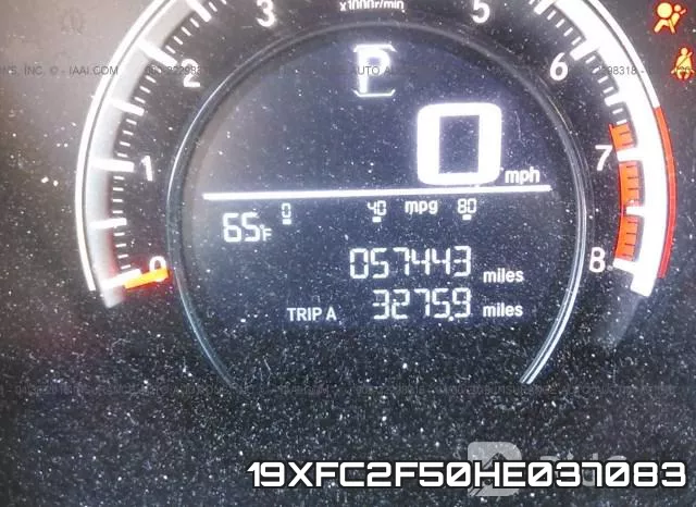 19XFC2F50HE037083 фото 8