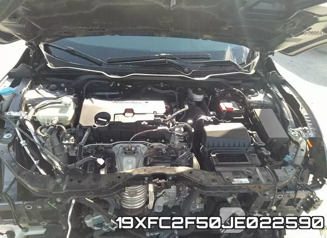 19XFC2F50JE022590 фото 2